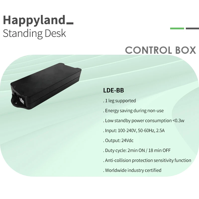 BB One Leg Home Office Furniture Table Control Box For Electric Height Adjustable Standing Desk Frame