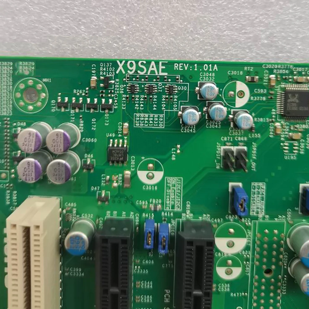 X9SAE For Supermicro Motherboard Xeon E3-1200 v2 Series Core i7/i5/i3 (non-ECC UDIMMs Only) Processors DDR3 LGA1155