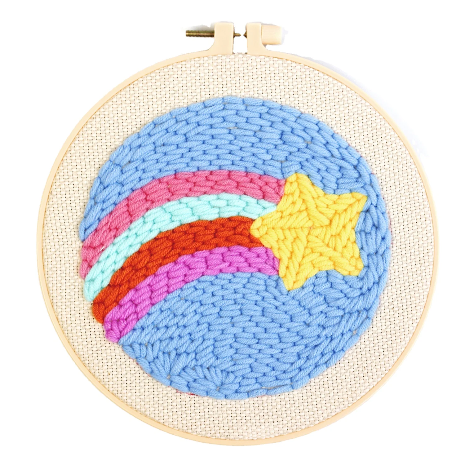 2022 Needle Punch Kit Cross Stitch DIY Needlecrafts Customized Meteor Pattern Embroidery Set from Manufacturer
