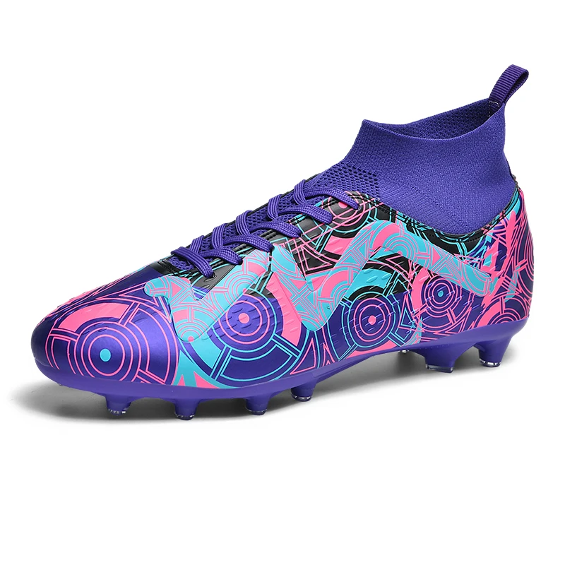 2024 new kids football for youth football boots soccer shoes cleats american for men sport shoes wholesale