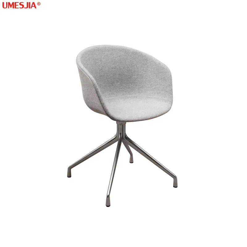 Luxury Nodic  Dining Chair Restaurant Furniture coffee chair Velvet synthetic leather Aluminum Powder coated black feet