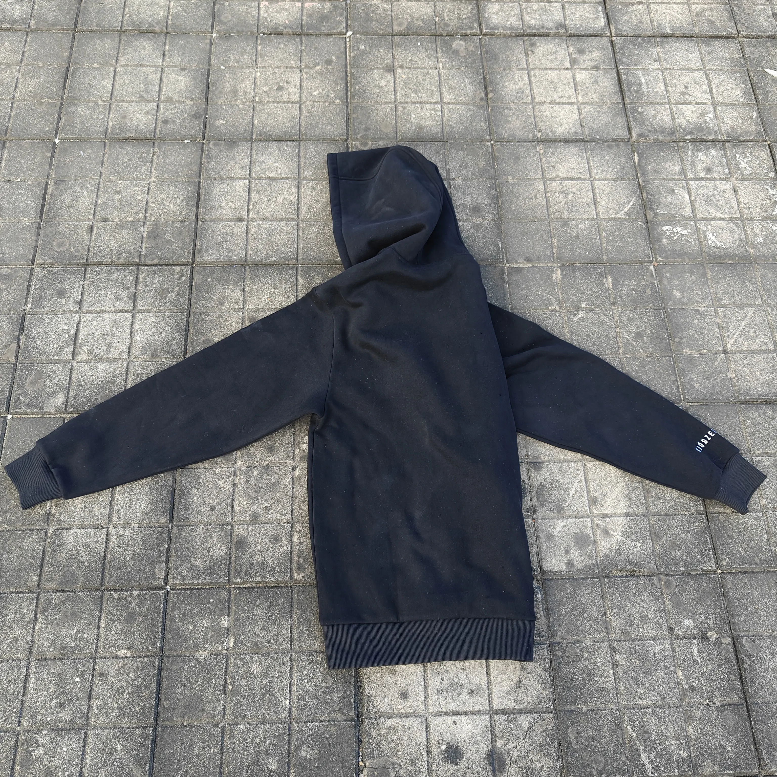 HD2213 custom embroidered logo 100% cotton hoodies unisex screen print anti-shrink Unisex Pullover oversize wholesale hoodies