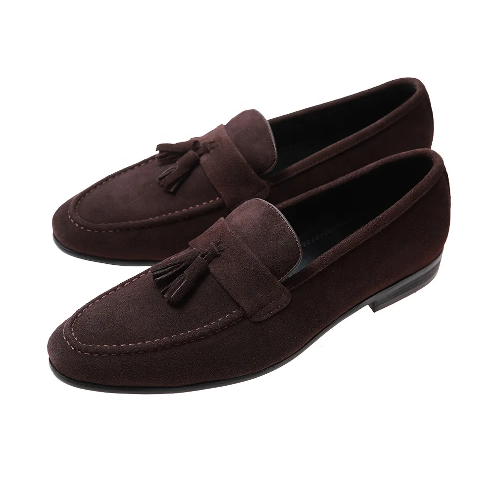 Spring 2021 New Leather Fringed Loafers With a Pair Of Frosted Chunky Pumps And Vintage Leather Shoes