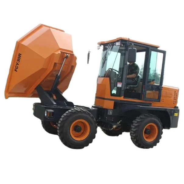 
EPA Available FCY30R 3ton off load site dumper 180 rotating dump truck 