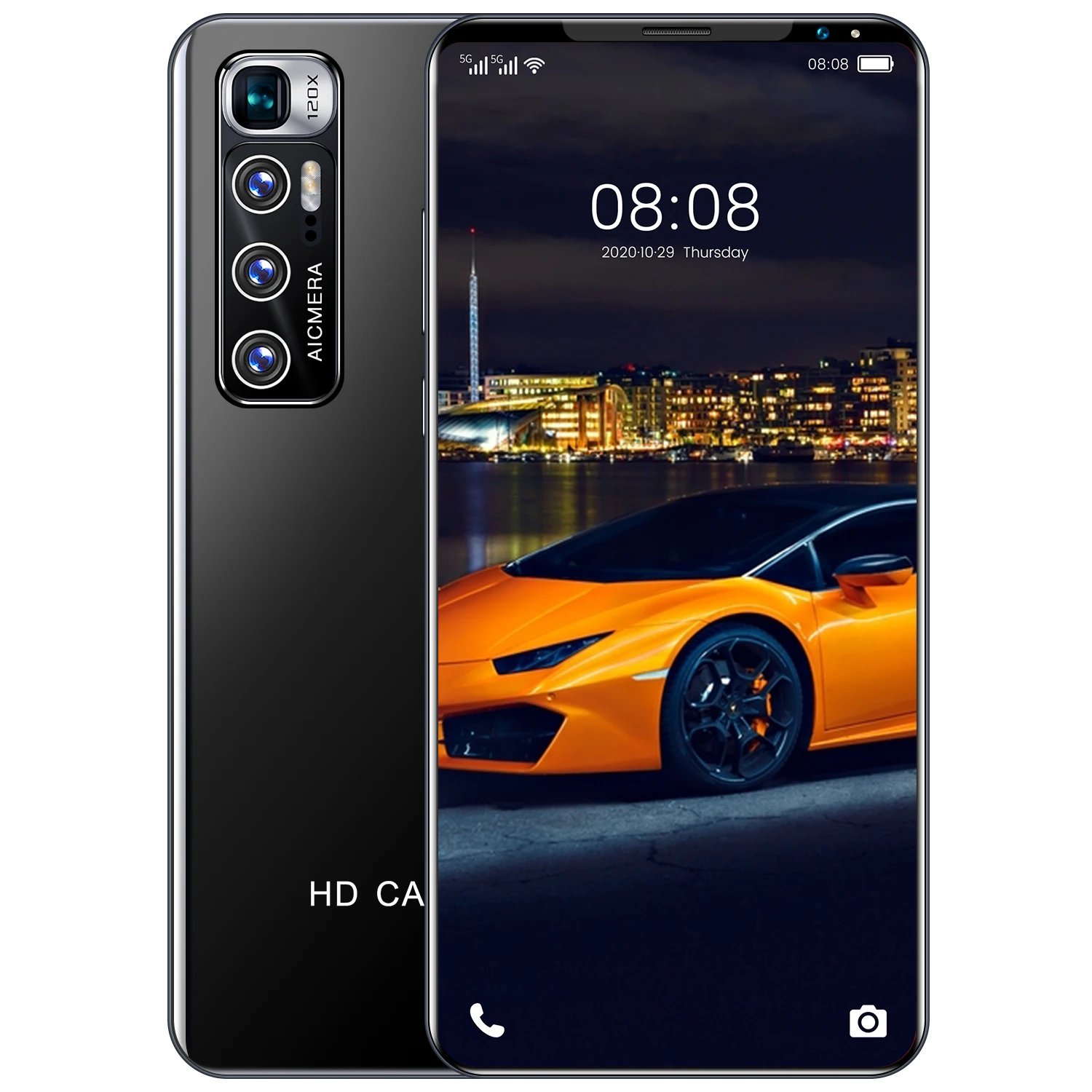 High Quality Cheap Large Screen Android Smart Phone Dual Card Dual Standby Large Capacity Battery Phone