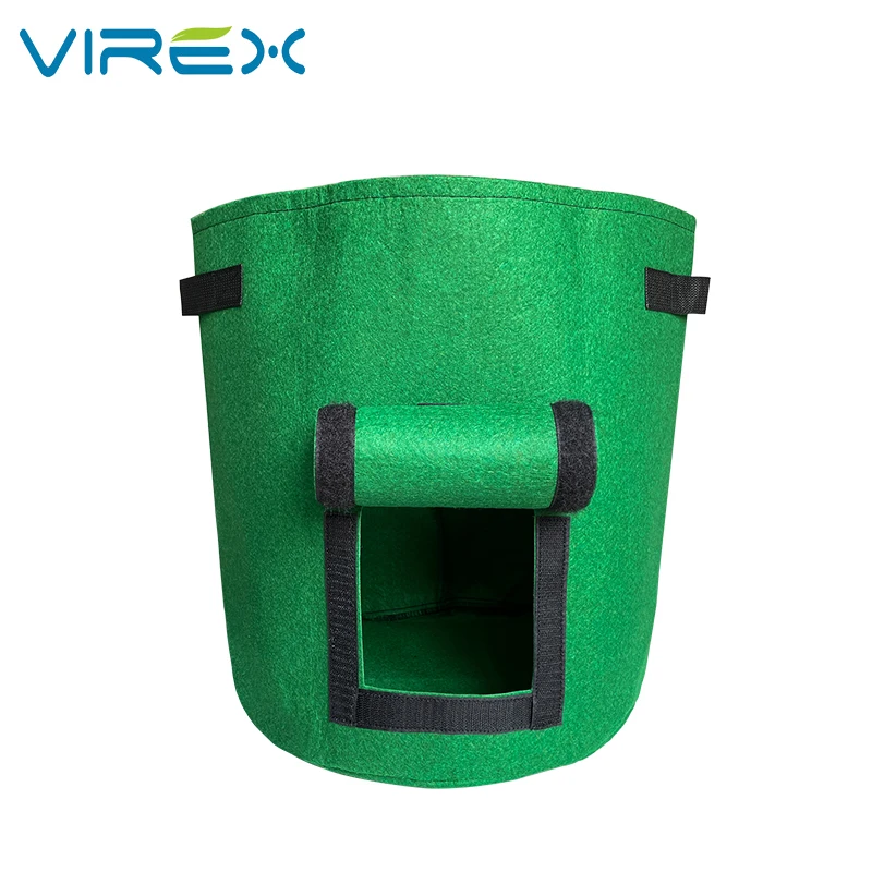 VIREX Factory Price 4/7/10 gallon  Grow Bags  For Tree Farms Garden