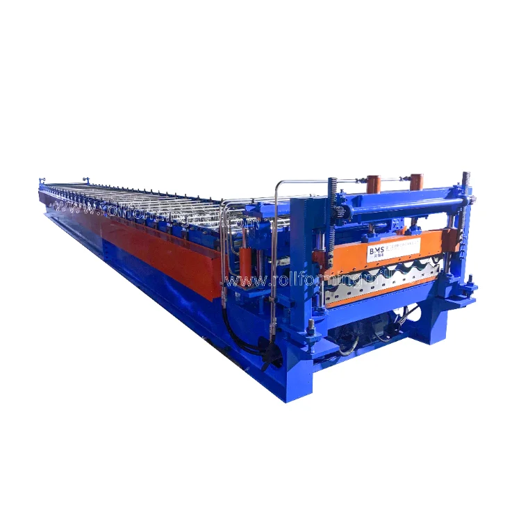 Product details YX36.5--780 Corrugated panel roll Forming machine