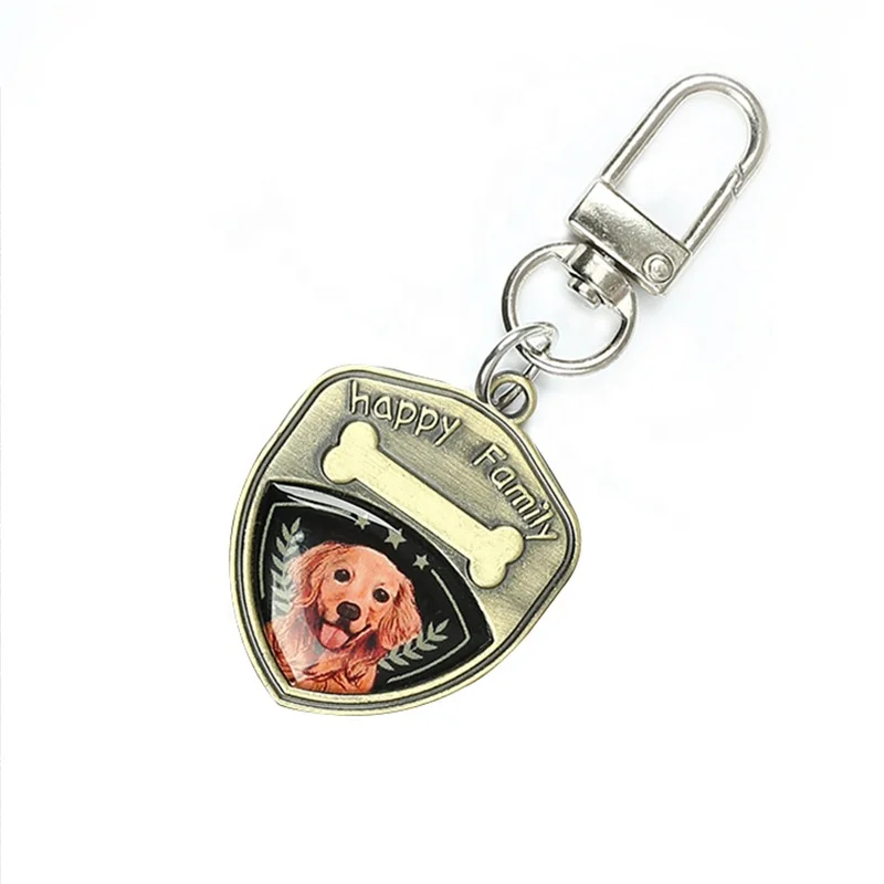 wholesale DIY Anti loss metal dog pendant dog tags stainless steel dogs id tags for engraving