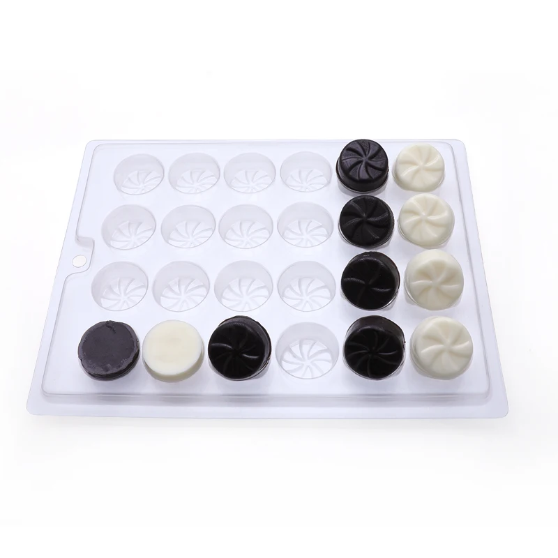 Custom design 3D plastic candy or chocolate mold