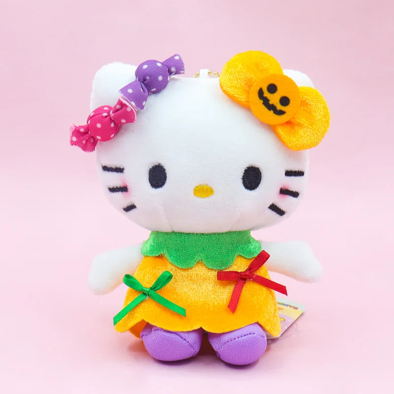 Aolan желтые конфеты котенок Кот Мягкие игрушки животных брелок Kawaii Sanrion Валентина подарок Хэллоуин плюшевый Декор Орнамент