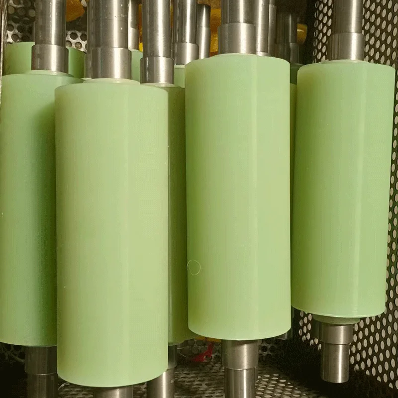 customization cutting plotter rubber rollers used in packaging and painting leather textile