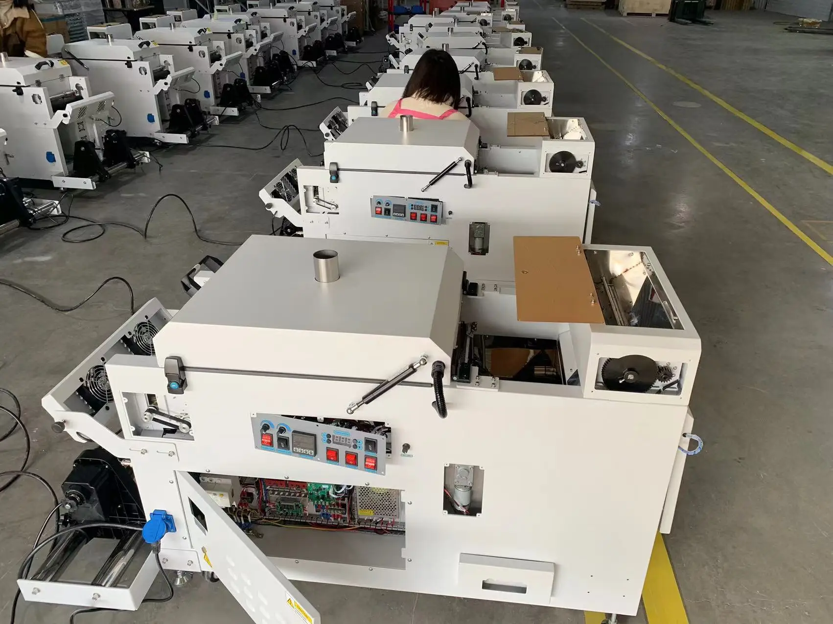 Hot sale 2Head F1080-A1 A3 DTF 30cm Desktop Printer Garment Business Colorful And White Ink Print Machine To Print T-shirt