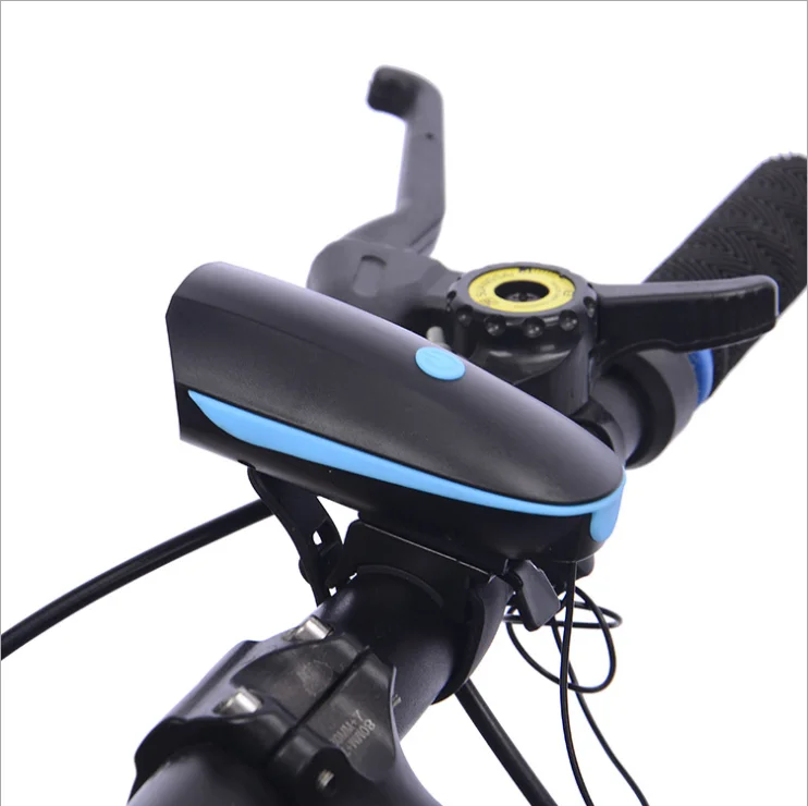 
Good price bicycle front light led Waterproof night riding Usb rechargeable bike light bicycle with horn 