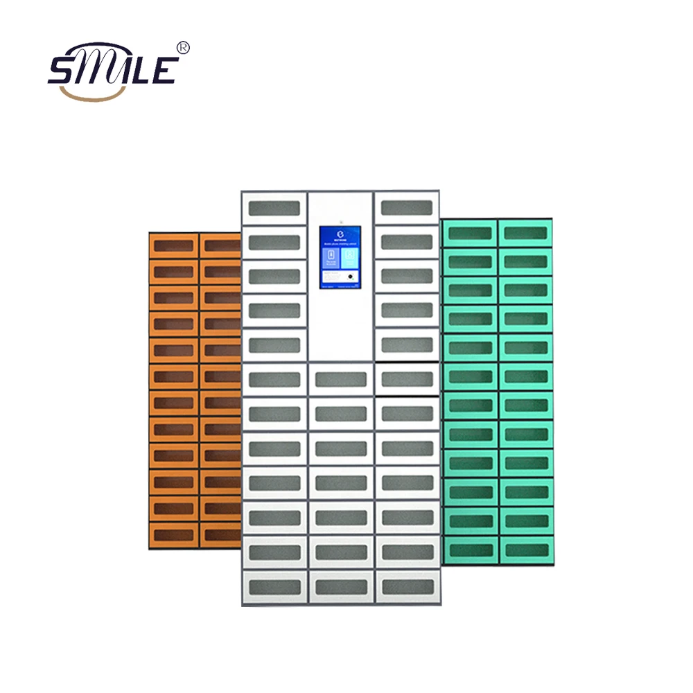 Стальной электронный смарт-замок SMILE на заказ зарядная станция для мобильного телефона шкафы