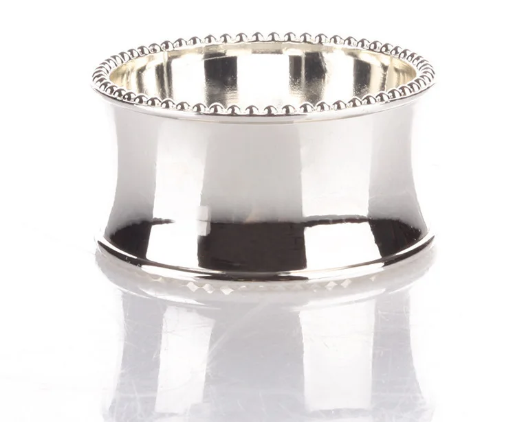 Wedding Restaurant Gold Silver Napkin Ring