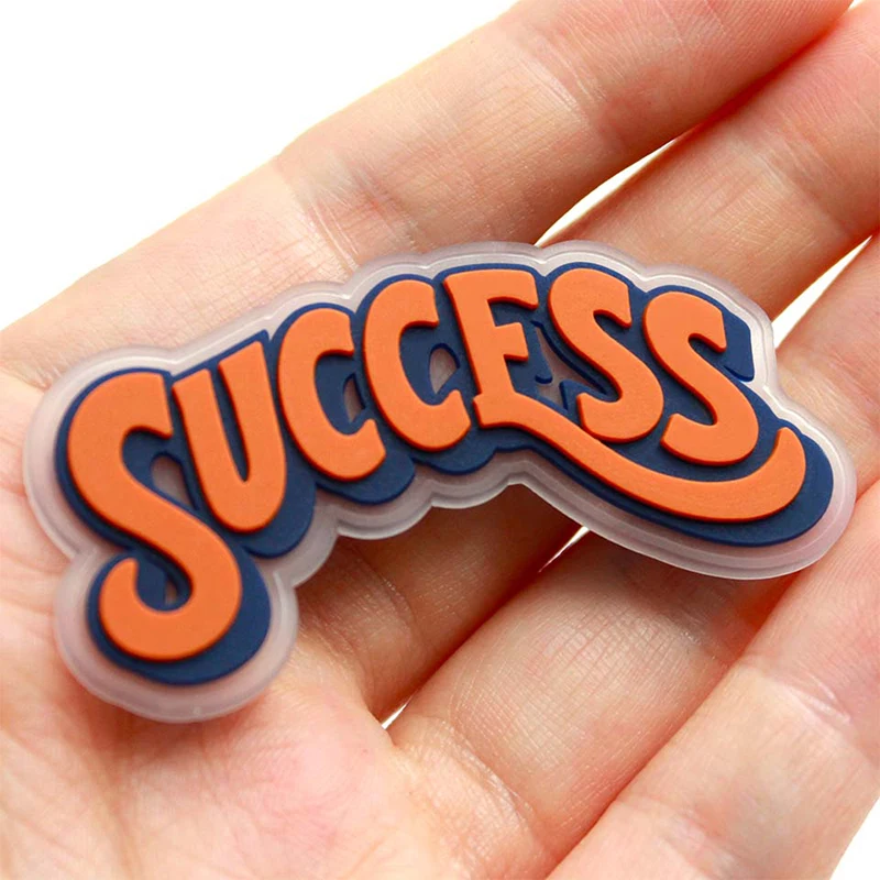 Factory Direct Custom 3D Soft Transparent PVC Hat logo Heat Press Custom Iron OnPVC Patch Rubber Patch