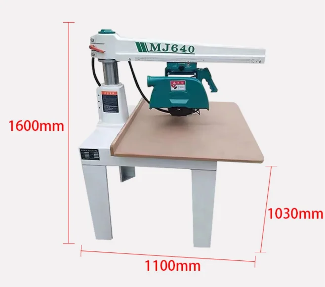 HAILIJU High speed MJ930 radial arm saw wood saw machines for cutting wood