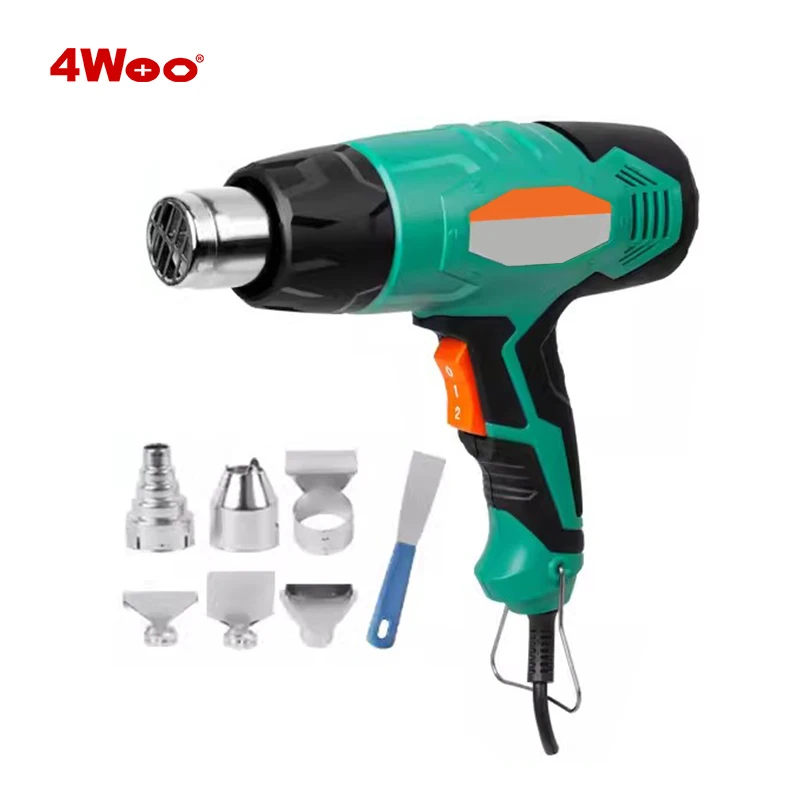 1800W Temperature Adjustable Air Heat Gun High Power Hot Air Machine Film Backing Gun HG1800-3