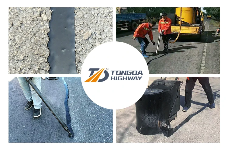 Asphalt Bitumen Spreader Reliable Engine Pump Motor Road Filling Joint Machine for Driveway Repair and Sealing