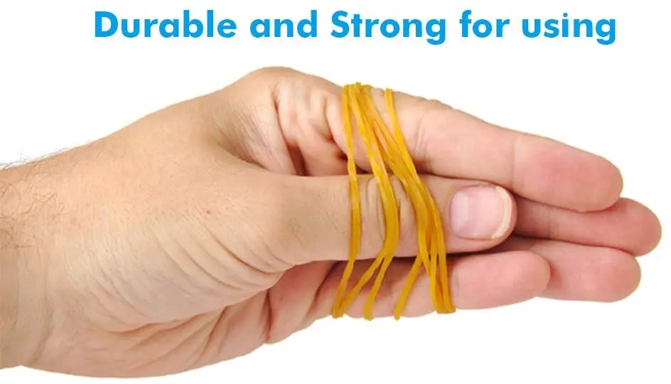 38mm,60mm Elastic Bands Small Rubber Bands Assorted for Office Bank Home