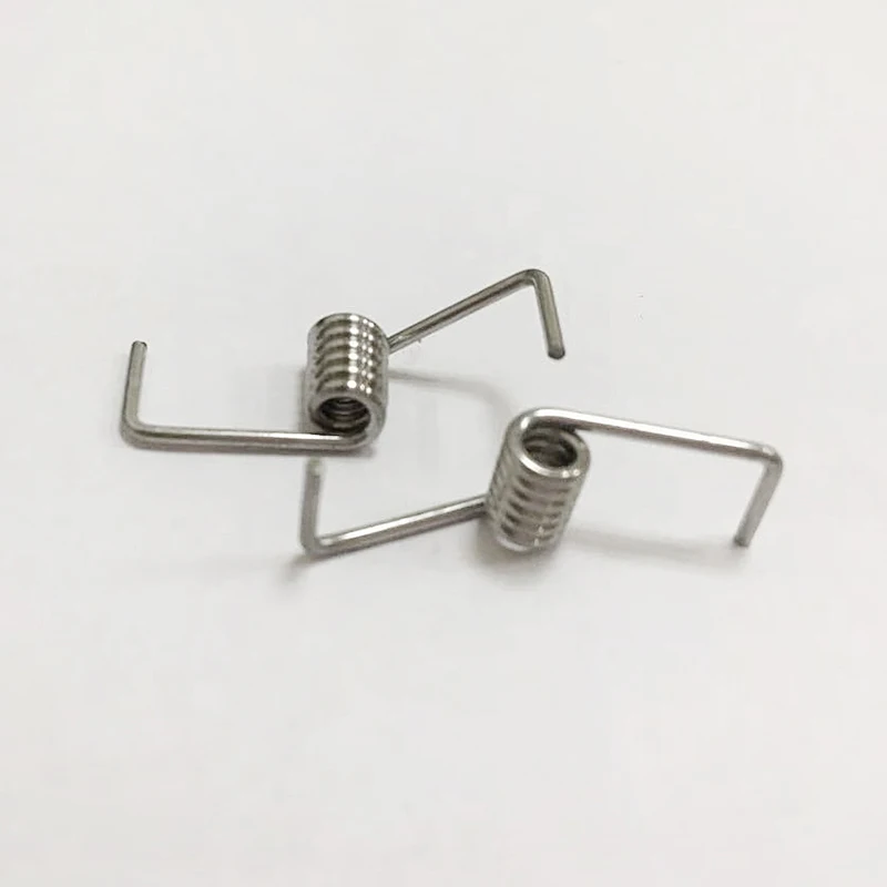 Customized processing torsion spring two-way clip torsion spring stainless steel torsion spring