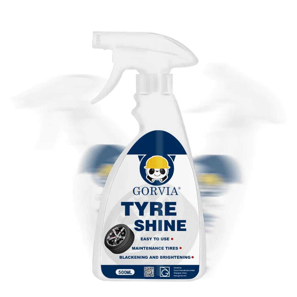 GORVIA High Gloss Car Care Polish Shine Protect 500ml  Tyre Shine