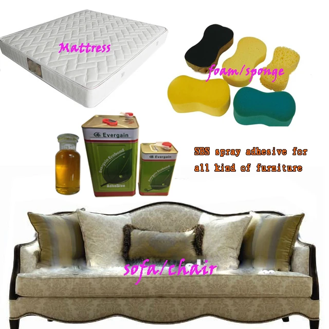 High quality no smell light yellow spray adhesive for sponge,mattress,furniture