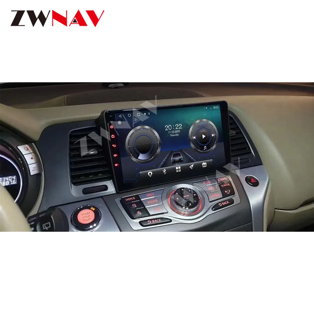 Android 10 0 6 + 128 ГБ Автомобильный DVD GPS экран для Nissan Murano Z51 2010-2014 автомобильное Стерео Радио мультимедийный плеер головное
