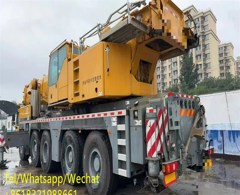Used Liebherr LTM1200-5.1 truck crane 200 ton product in 2007 also have LTM1250 LTM1500