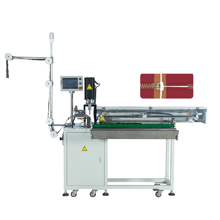 Automatic Metal Zipper Open End Cutting Machine Zipper Making Machine