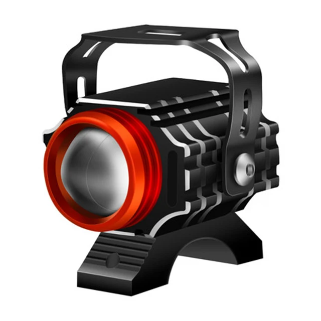 Суперъяркая фара для мотоцикла, водонепроницаемый лазерный прожектор, мини светодиодный прожектор для мотоцикла