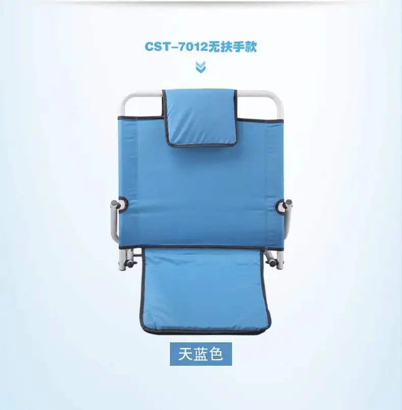 adjustable chair bed dormitory folding elderly bed back cushion support folding bed chair no leg legless floor chair
