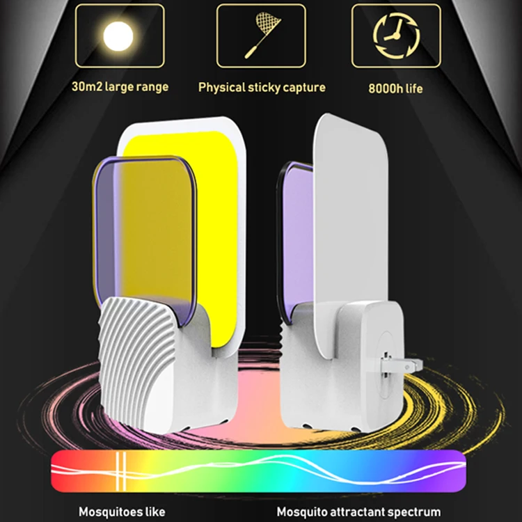 Hot Sale Safety Mini Size Home Insect Zapper Sticky Bug Trap Pest Control Machine By Glue Board