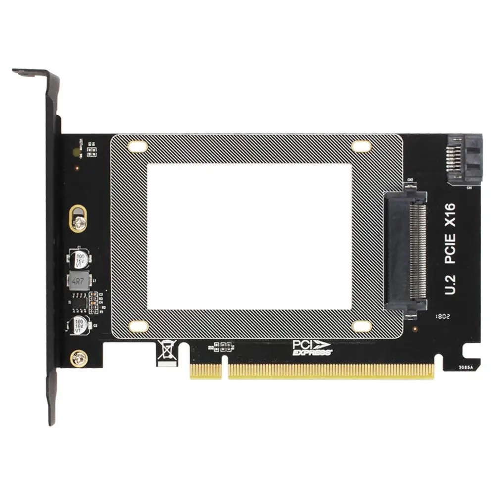  Высокопроизводительная плата расширения U 2 (SFF-8639) поддерживает U. SSD и SATA PCIE на U2