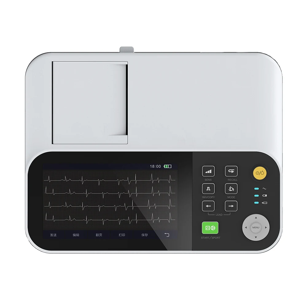 Smart F Vet Animal Portable ECG Machine 3 Channel 12 Lead Veterinary or Veterinary Hospital