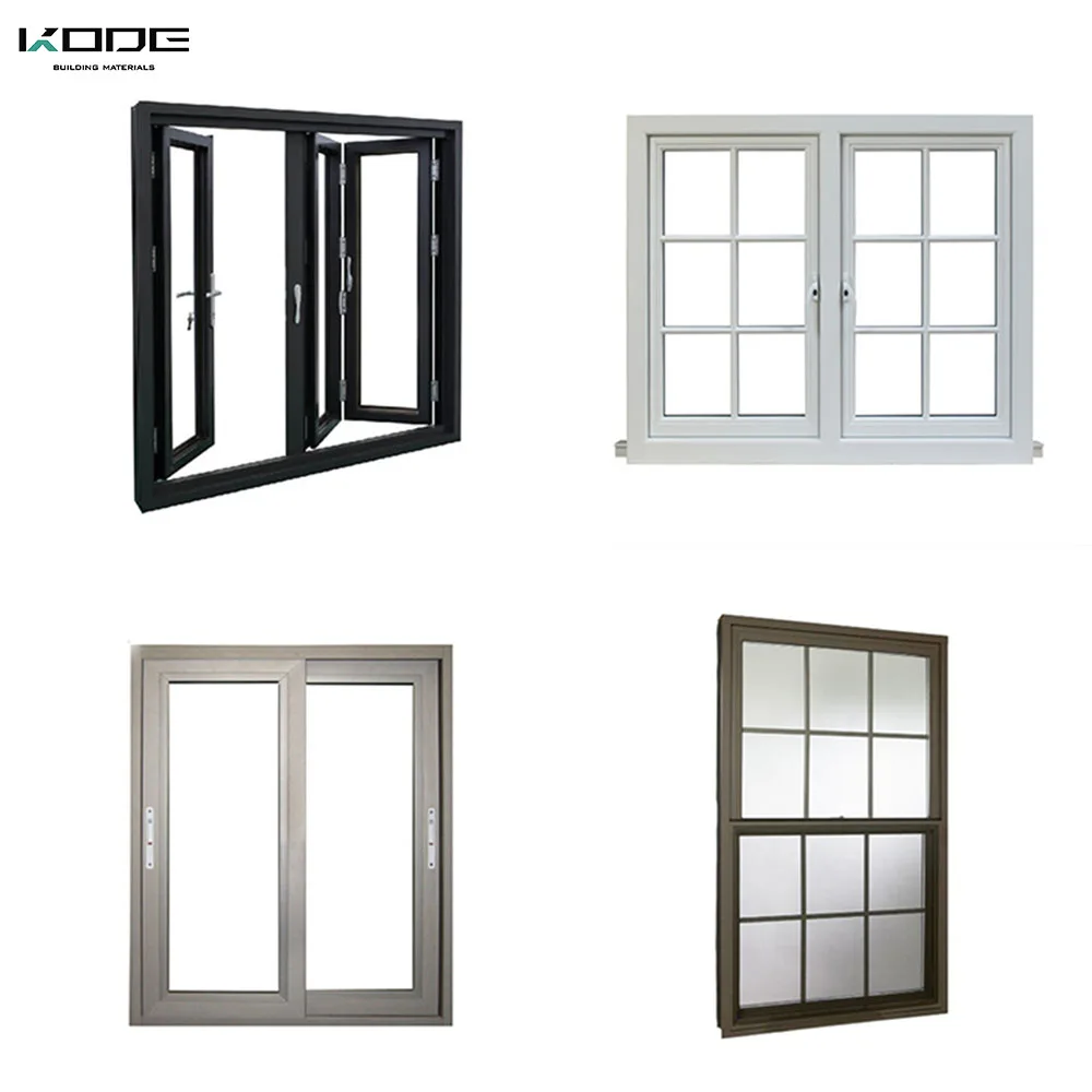 
Cheap price Standard hurricane proof double glaze Temper Glass Aluminum Window 