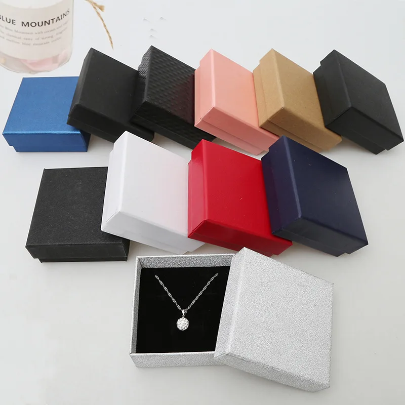 Custom Luxury Jewelry Gift Boxes Small Product Cardboard Printed Box Shipping Brooch Boxes With Logo Packaging