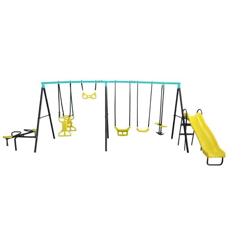 Оптовая продажа с завода, детские наборы металлических качелей для сада