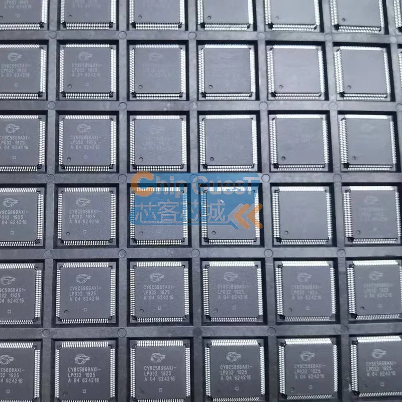 CY8C5868AXI-LP032 SEMICONDUCTOR MCU 32Bit ARM Cortex M3 RISC 256KB Flash 1.8V/3.3V/5V 100Pin TQFP