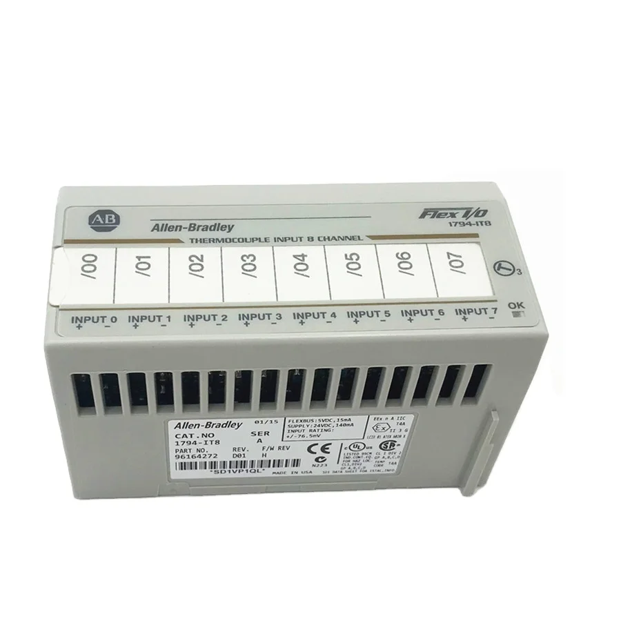 Allen Bradley 1794-IT8 8 Channels Flex I/O Thermocouple Input Analog Module
