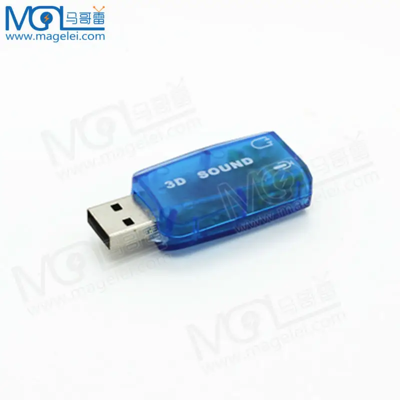 Мини-USB-2 0 3D звуковая карта