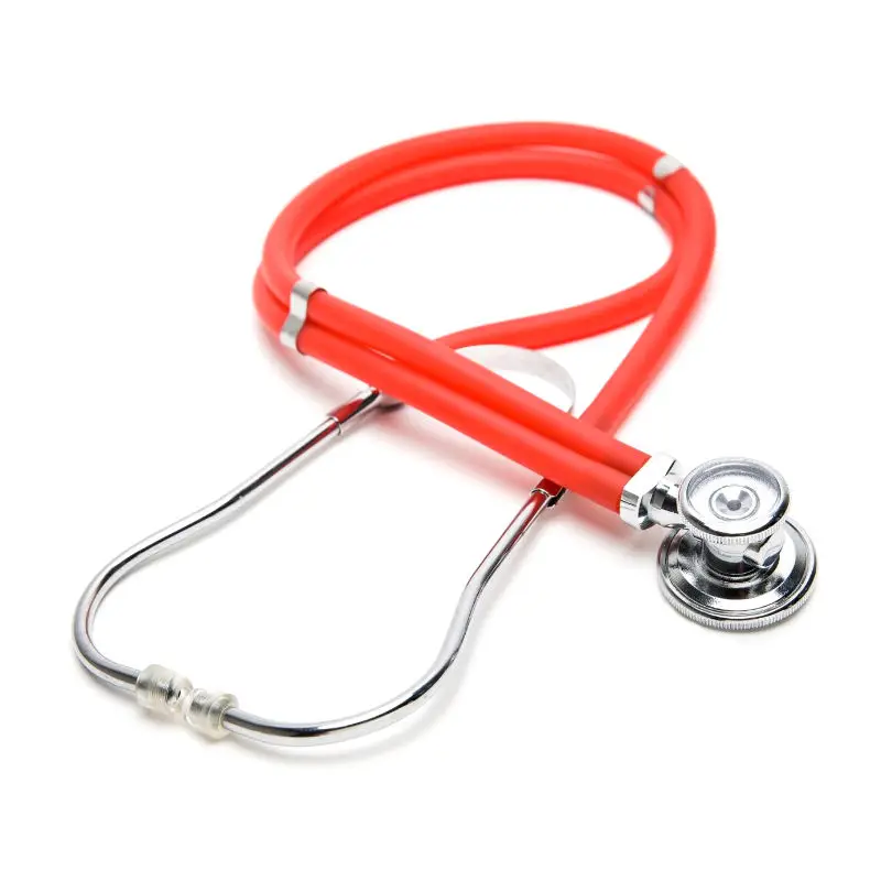 Ruiba 2024 New Product Dual Tube Stethoscope Medical Cheap Multifunction stethoscope Dual Tube Stethoscope case