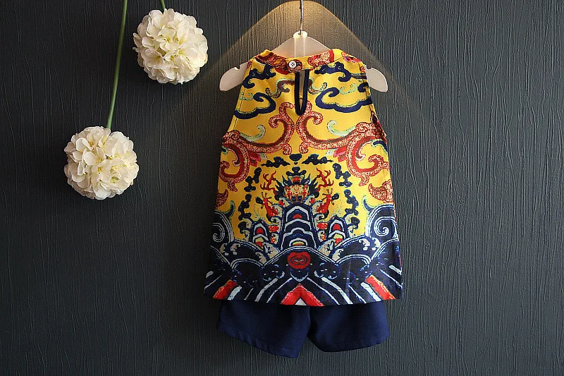 China Selling Traditional Clothing Chinese Children Kids Boutique Outfits