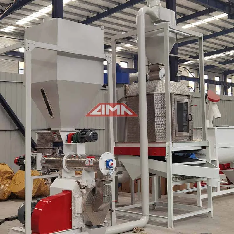 Автоматическая машина для производства кормов кур 1 тонна/ч