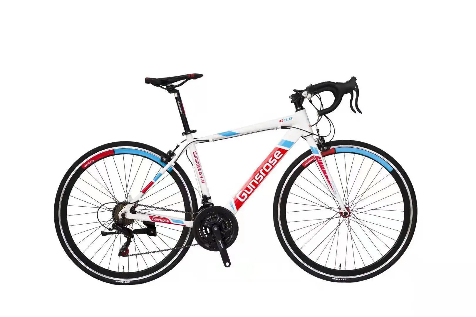 Fixed Gear Road Bike 21 Speed Double Disc Brakes Chinese Variable Speed Bicycles