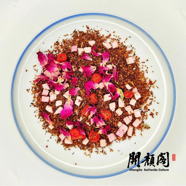 Factory wholesale Dried Fruit Tea Blends Custom Logo OEM ODM Loose Leaf Flavored Tea Private Label Dried Herbal Fruit Tea Blends