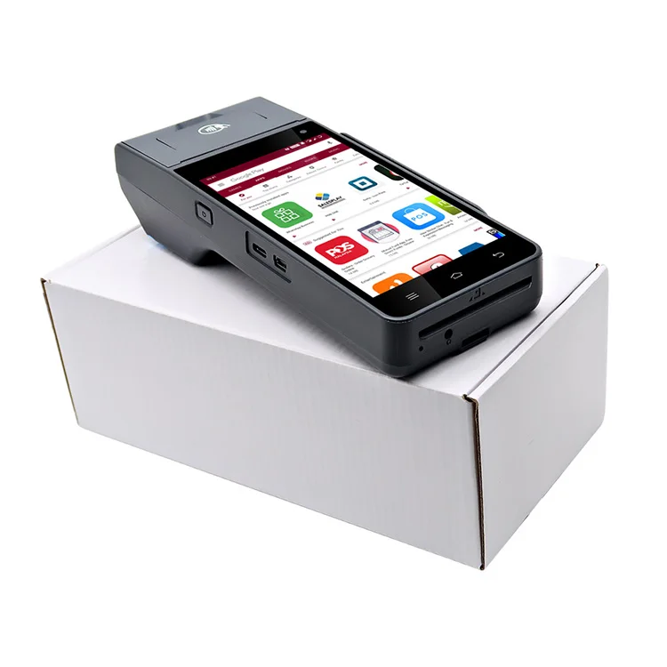 CE сертифицированный ZCS Z90 считыватель кредитных карт pos машина с принтером Многофункциональный лотерейный POS GPS SDK