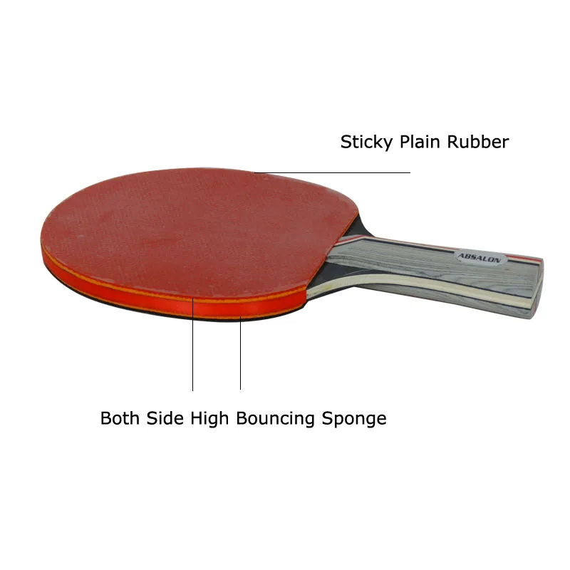 Профессиональный набор ракеток для настольного тенниса с выдвижной сеткой и мячиками ABS