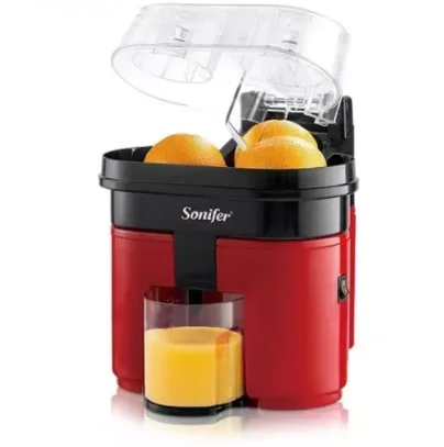 hot sell home appliances easy clean plastic automatic fresh double citrus hand press electric orange juicer