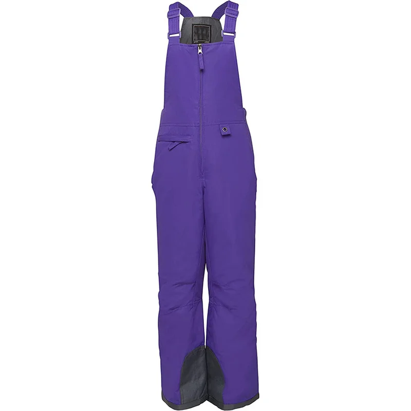 Custom made unisex Snow Bib Overalls Insulated Ski Pants OEM ODM Suspenders Adults Men Women Bib Ski Snow Trousers